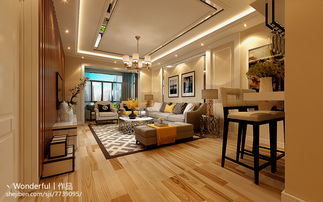 滬上雅居 美式兩居室裝修效果圖大全與設(shè)計(jì)靈感