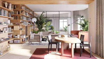 環(huán)球家居 | 烏克蘭現(xiàn)代風(fēng)藏書(shū)公寓 理性美學(xué)與人文溫度的完美融合